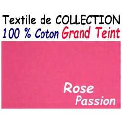 DRAP HOUSSE 90 cm x 190 cm GRAND TEINT / ROSE PASSION