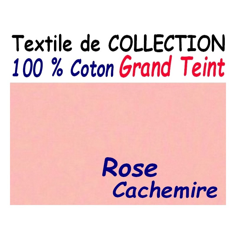 DRAP HOUSSE Bébé 80 cm x 100 cm GRAND TEINT / ROSE CACHEMIRE