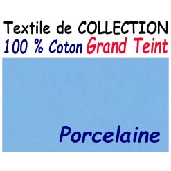 HOUSSE de COUETTE Bébé 90 cm x 150 cm GRAND TEINT / PORCELAINE
